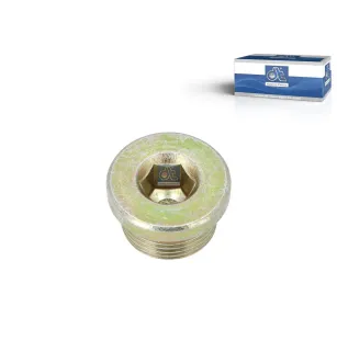 Vis de fermeture, M22 x 1,5, L: 18 mm Pour MAN CLA, L/M/F/E 2000, TG-Serie - Mercedes-Benz Actros - 06.08042.0207