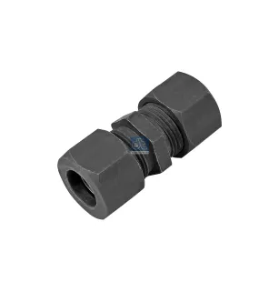 Raccord union, D: 15 mm Pour Mack Mid-Liner - Renault C-Serie, D-Serie, G / Manager, K-Serie, Kerax, Magnum, Maxity, Maxter