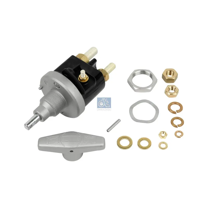 Interrupteur principal de batterie, avec raccord M6 supplémentaire, 24 V, 250 A, M10 x 1,5, M12 x 1,5 Pour Iveco EuroMover. Interrupteur principal de batterie, avec raccord M6 supplémentaire, 24 V, 250 A, M10 x 1,5, M12 x 1,5 Pour Iveco EuroMover.