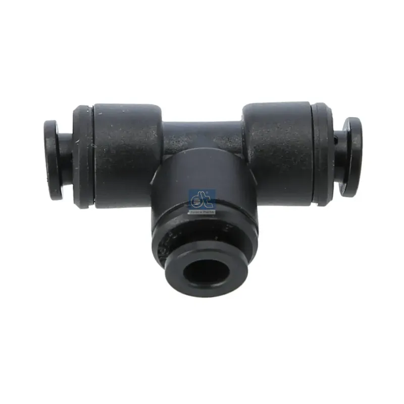 Raccord en T, plastique, D: 5 mm Pour Mack Mid-Liner - Renault C-Serie, D-Serie, G / Manager, K-Serie, Kerax, Magnum, Maxity