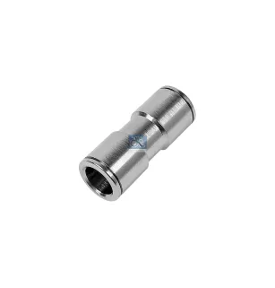 Raccord droit, D: 10 mm Pour Mack Mid-Liner - Renault C-Serie, D-Serie, G / Manager, K-Serie, Kerax, Magnum, Maxity, Maxter