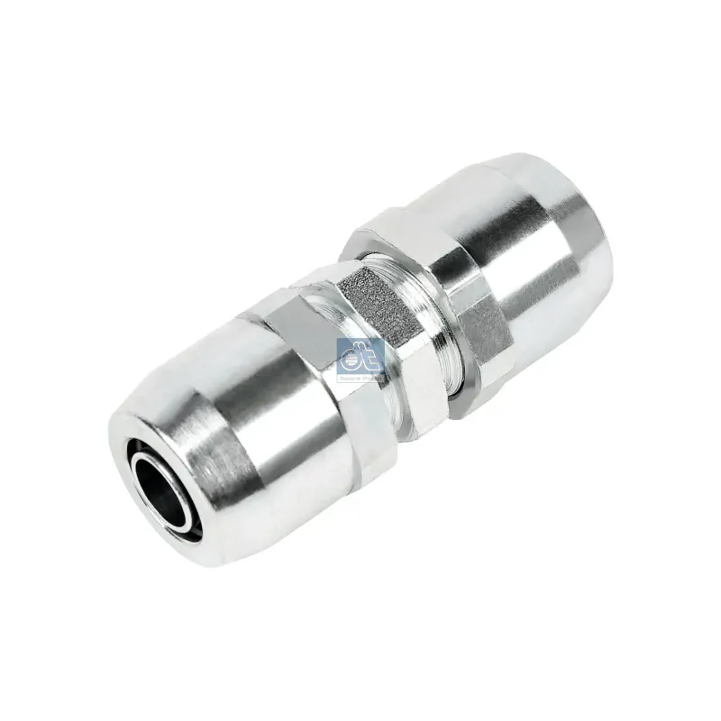 Raccord droit, laiton, D: 15 mm Pour Mack Mid-Liner - Renault C-Serie, D-Serie, G / Manager, K-Serie, Kerax, Magnum, Maxity Raccord droit, laiton, D: 15 mm Pour Mack Mid-Liner - Renault C-Serie, D-Serie, G / Manager, K-Serie, Kerax, Magnum, Maxity
