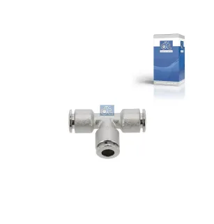 Raccord en T, laiton, D: 6 mm Pour Mack Mid-Liner - Renault C-Serie, D-Serie, G / Manager, K-Serie, Kerax, Magnum, Maxity