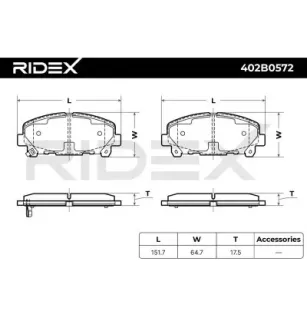 Plaquettes de frein pour HONDA- 45022TL0G50, 45022TL0G51 45022TL3Q50