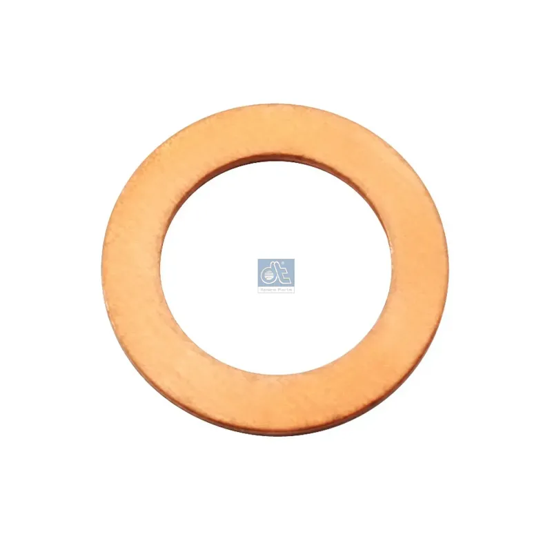 Rondelle de cuivre, d: 10 mm, D: 16 mm, S: 1 mm pour Mack Mid-Liner - Nissan Interstar - Opel Movano
