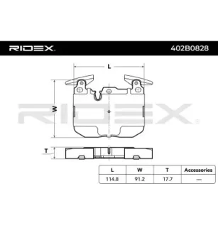 Plaquettes de frein pour BMW- 34106799805, 34106859067, 34106866072, 34106872334, 34106878878