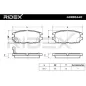 Plaquettes de frein pour MITSUBISHI NISSAN- AY060MT002