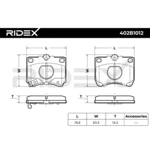 Plaquettes de frein pour KIA, MAZDA- 1U0A3328Z, D0013328Z, DA193328Z, DA193328ZA DA193328ZA9A