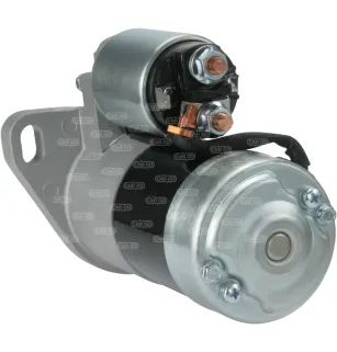 Démarreur 12V 1.1Kw 9dents Yanmar 119626-77010, Denso 228000-7470