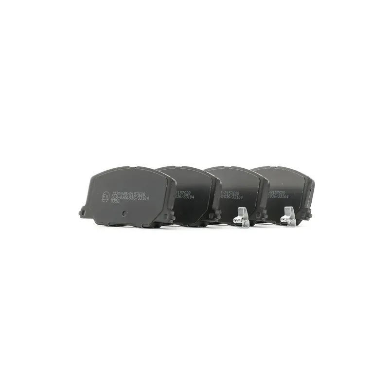 Plaquettes de frein pour TOYOTA- 0446512220, 0446512490, 0446520050, 0446520090, 0446520170, 0446520200