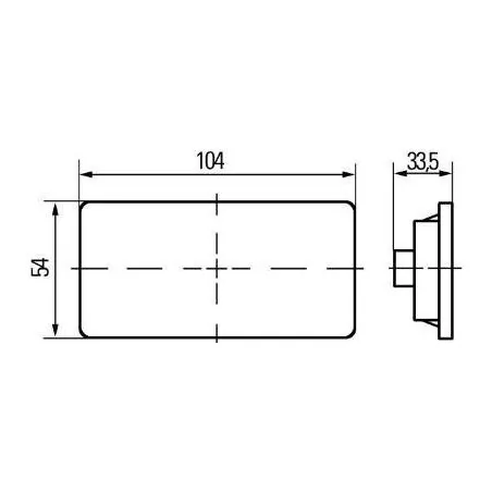 Feu latéral Hella 2PS 007 972-011