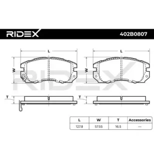 Plaquettes de frein pour SUBARU- 26296AA040, 26296AA041, 26296FA040 26296FA041