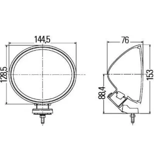 Porjecteur longue portée Hella 1F4 007 893-021