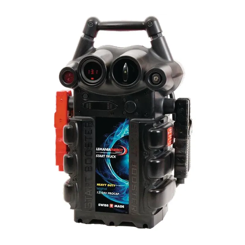 Booster démarrage 12/24V Condensateur Professionnel Camion, Poids Lourd, Auto - 18 000/9000A - Lemania Energy Booster démarrage 12/24V Condensateur Professionnel Camion, Poids Lourd, Auto - 18 000/9000A - Lemania Energy