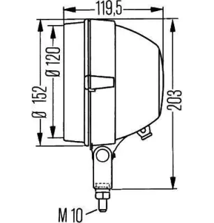 Projecteur de travail Hella 1G3 005 760-221