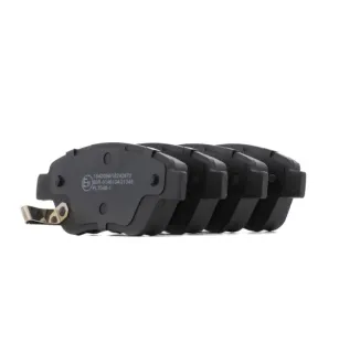 Brake pads for FIAT, GENERAL MOTORS, OPEL, VAUXHALL- 1605226, 1605258, 1605357, 1605184