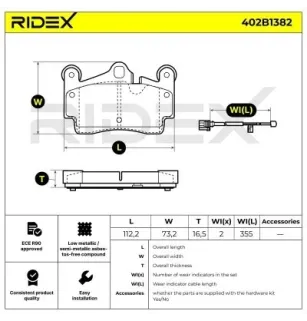 Pastillas de freno para PORSCHE, VAG VW- 7L6698451D