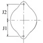 Alternateur 28 Volts 80 A, Bosch 0124555006, Daf 1387388