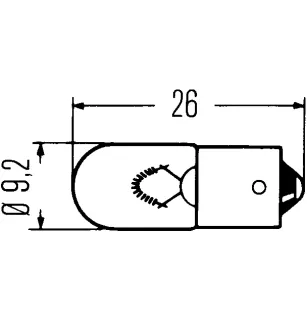 Ampoule à incandescence.