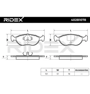 Brake pads for VOLVO- 3344703 33447038