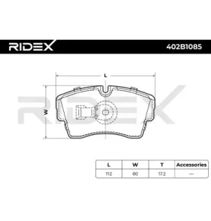 Pastiglie freno per OPEL, VAUXHALL- 1605760, 90348210 90398761