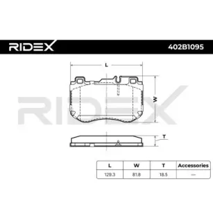 Brake pads for MERCEDES-BENZ- 0004209503, 0084201720 A0084201720