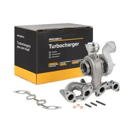 Turbocompresseur pour AUDI, CHRYSLER, DODGE, JEEP, MITSUBISHI, SEAT, SKODA, VW- 03G253014J, 03G253014JV, 03G253014JX