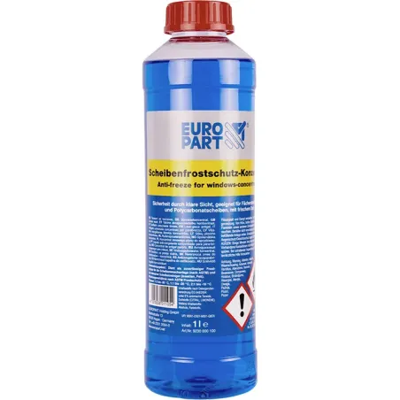 Antifreeze windshield washer fluid.