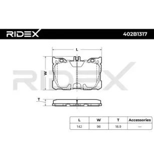 Brake pads for MERCEDES-BENZ- 0004204904, 0004204900, 0004205000, 0004207900, 0004208403
