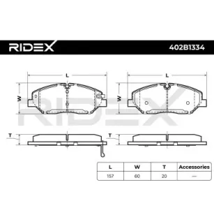 Brake pads for HYUNDAI- 5810159A10 5810159A00