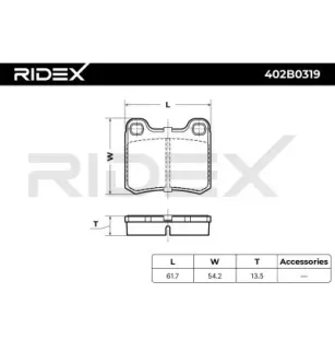 Brake pads for MERCEDES-BENZ- 0004208820, 0004209020