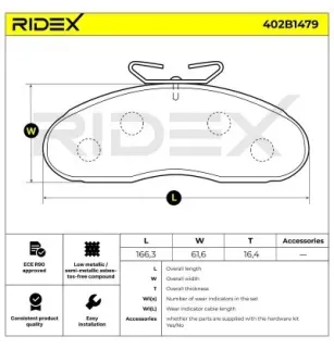 Plaquettes de frein pour MERCEDES-BENZ, NISSAN, RENAULT, RENAULT TRUCKS- 5000807468, 5000815574 5001842048