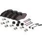 Kit de pastilhas de freio, freio a disco para MERCEDES-BENZ R-CLASS, E-CLASS, SPRINTER 3.5-t, GL-CLASS, GLK-CLASS