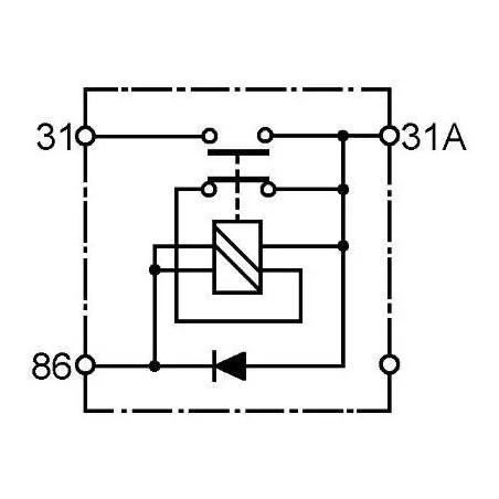 Coupe batterie électromagnétique