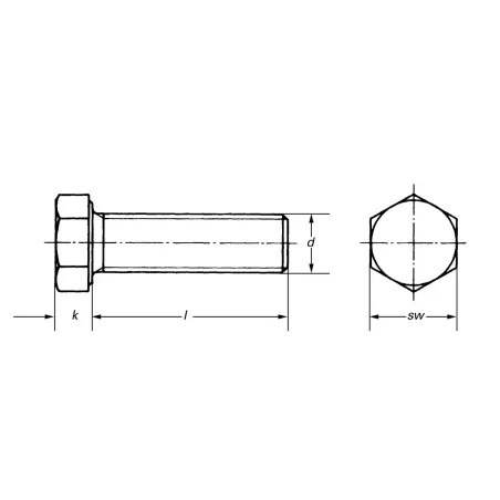 Vis six-pans.