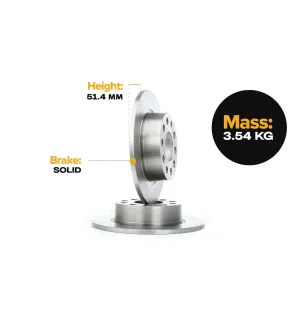 Bremsscheibe für SEAT, SKODA, SKODA (SVW), VAG VW- 5C0615601A