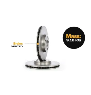 Disco de freio para FORD, LAND ROVER, OSCA, VOLVO VOLVO ASIA- 31358885