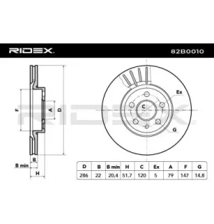 Disque de frein pour BMW- 1160674, 1160981, 1162282, 1162288, 1164199, 1164431