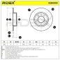 Disque de frein pour AUDI, SEAT, SKODA, SKODA (SVW), VW, VW (FAW), VW (SVW) ZHONGHUA (BRILLIANCE)- 3496009