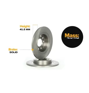 Disco de freio para FIAT, OPEL, SAAB VAUXHALL- 95526639