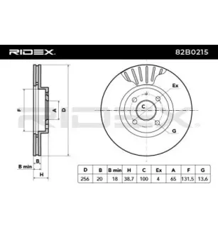 Disque de frein pour AUDI, SEAT, SKODA, VW- 1HM615301E, 321615301D, 3256152893, 357615301D, 6N0615301D 6NO615301D