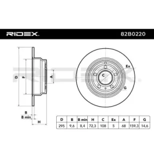 Disque de frein pour VOLVO- 271794, 2717940, 31262099 9140144