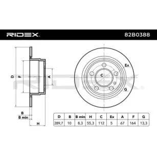 Disque de frein pour ALFA ROMEO, FIAT, MERCEDES-BENZ PEUGEOT- 424674