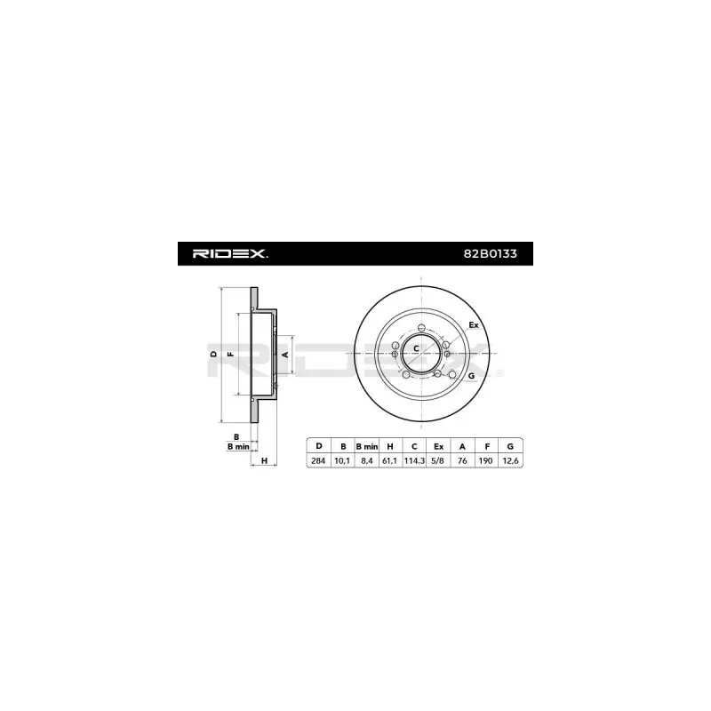 Disque de frein pour HYUNDAI, KIA- 584112Y300 S584113A300