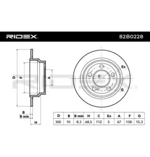 Disque de frein pour MERCEDES-BENZ- 0004231012, 2114230712, A0004231012 A2114230712