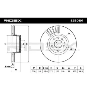 Disque de frein pour BMW- 34116756745, 34116764021, 34116864059, 34116778967, 6756745, 6764021 6864059