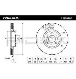 Disque de frein pour MERCEDES-BENZ- 2114210712, 2114210812, 211421081264, 2214210712, A2114210712, A2114210812