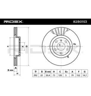 Disque de frein pour BMW- 34116764641 34116854997