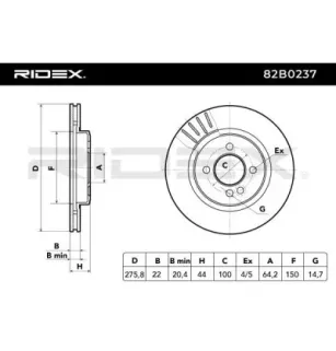 Disque de frein pour MINI- 1502891, 34111502891, 34116774984 6774984