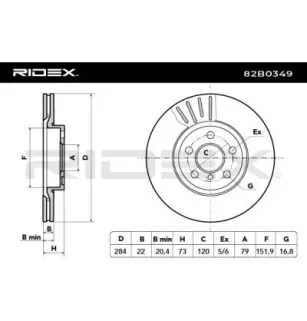 Disque de frein pour BMW- 34116764629, 34116792215, 34116854996, 6764629 6854996